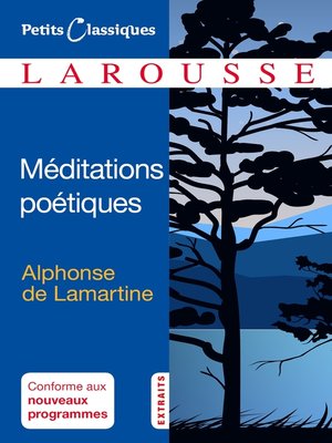 cover image of Méditations poétiques